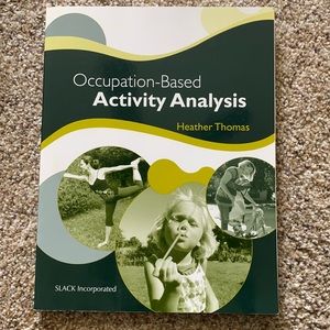 Occupation-Based Activity Analysis